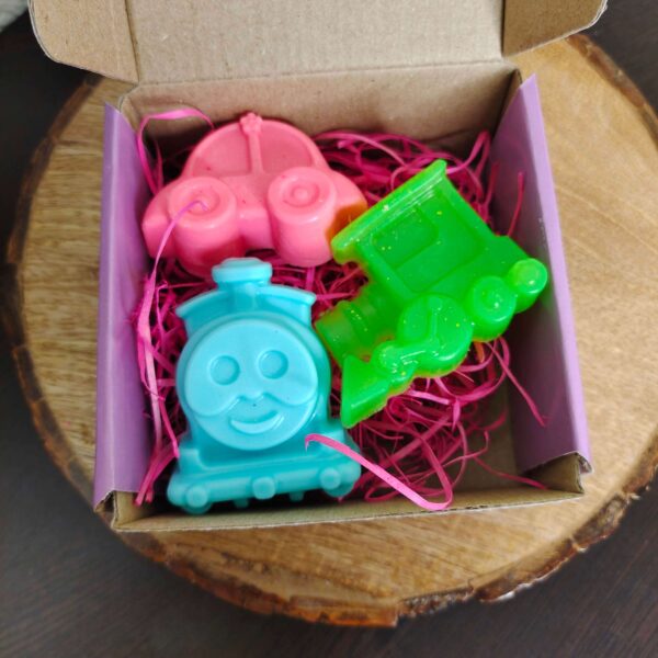 Car Shaped Soap – Set of 3 – Option 2